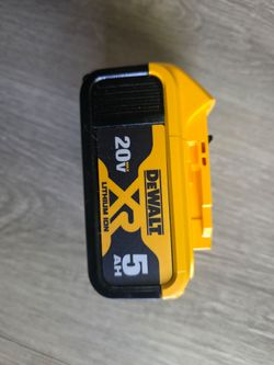 Dewalt 20v 5ah xr battery