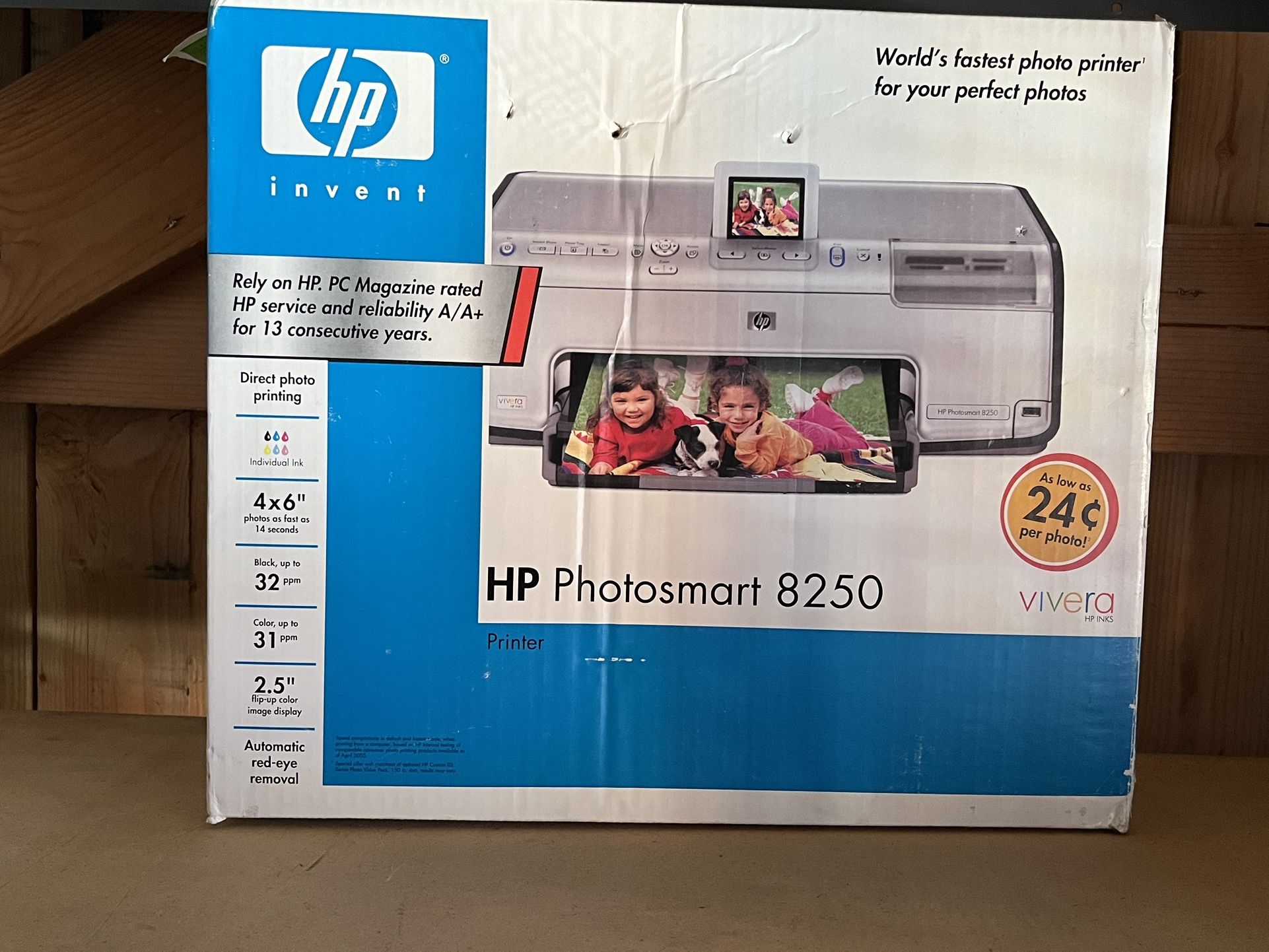 New Printer HP Photosmart 8250