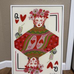 Wall art - Queen Of Hearts