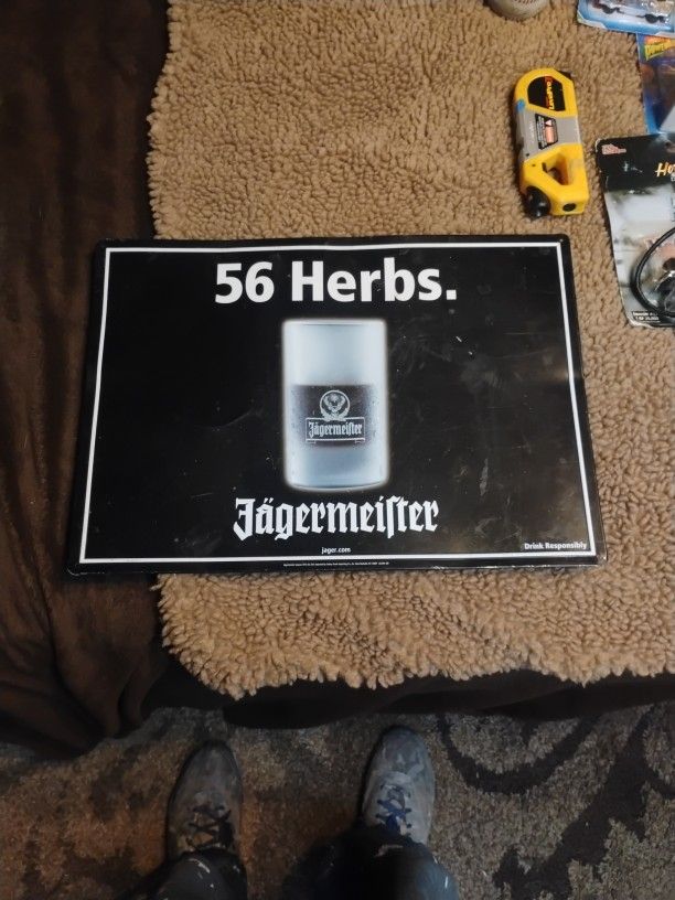 Jagermeirter  Metal Sign