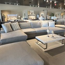 Grey 4PC Sectional