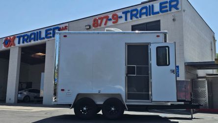 2026 Carson 7x12 7K GVWR Dog Grooming Trailer