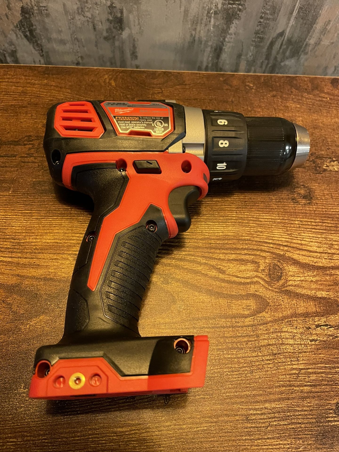 New Milwaukee Drill M18 (Tool Only Solo Herramienta)