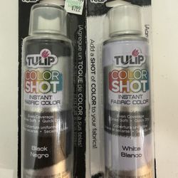 Spray Paint White And Black 