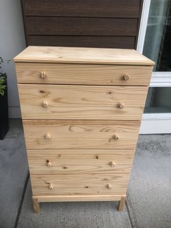 Very New Hardwood Dresser