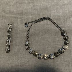 Simply Vera Wang Necklace & Bracelet Set