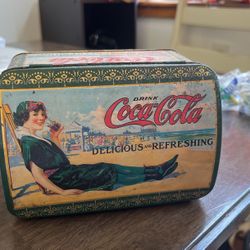Coca Cola Small Storage Container 
