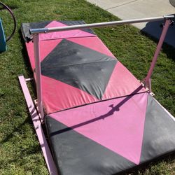 Gymnastics Bar And Mat