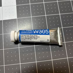 Holbein Manganese Blue Nova 15mL Watercolor Tube