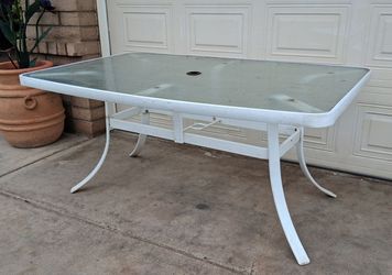 Large Patio Dining Table - Delivery Available