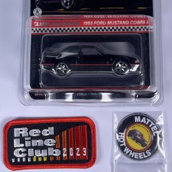 Hot Wheels 2023 RLC Membership Car ’93 Ford Cobra R