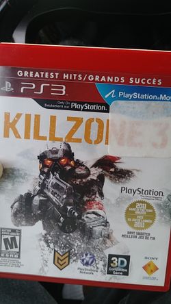 Killzone 3 PS3 game greatest hits