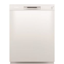 Hotpoint 24 in. White Front Control  Tub Dishwasher 