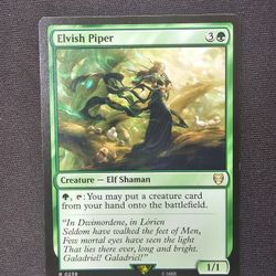 Elvish Piper [The Lord Of The Rings]