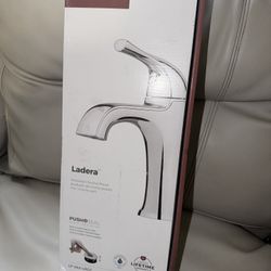 Pfister Ladera Single Handle Single Hole Bathroom Faucet in Polished Chrome