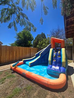 Kids waterslide