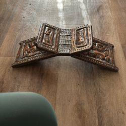 Antique Wood Carved Seat