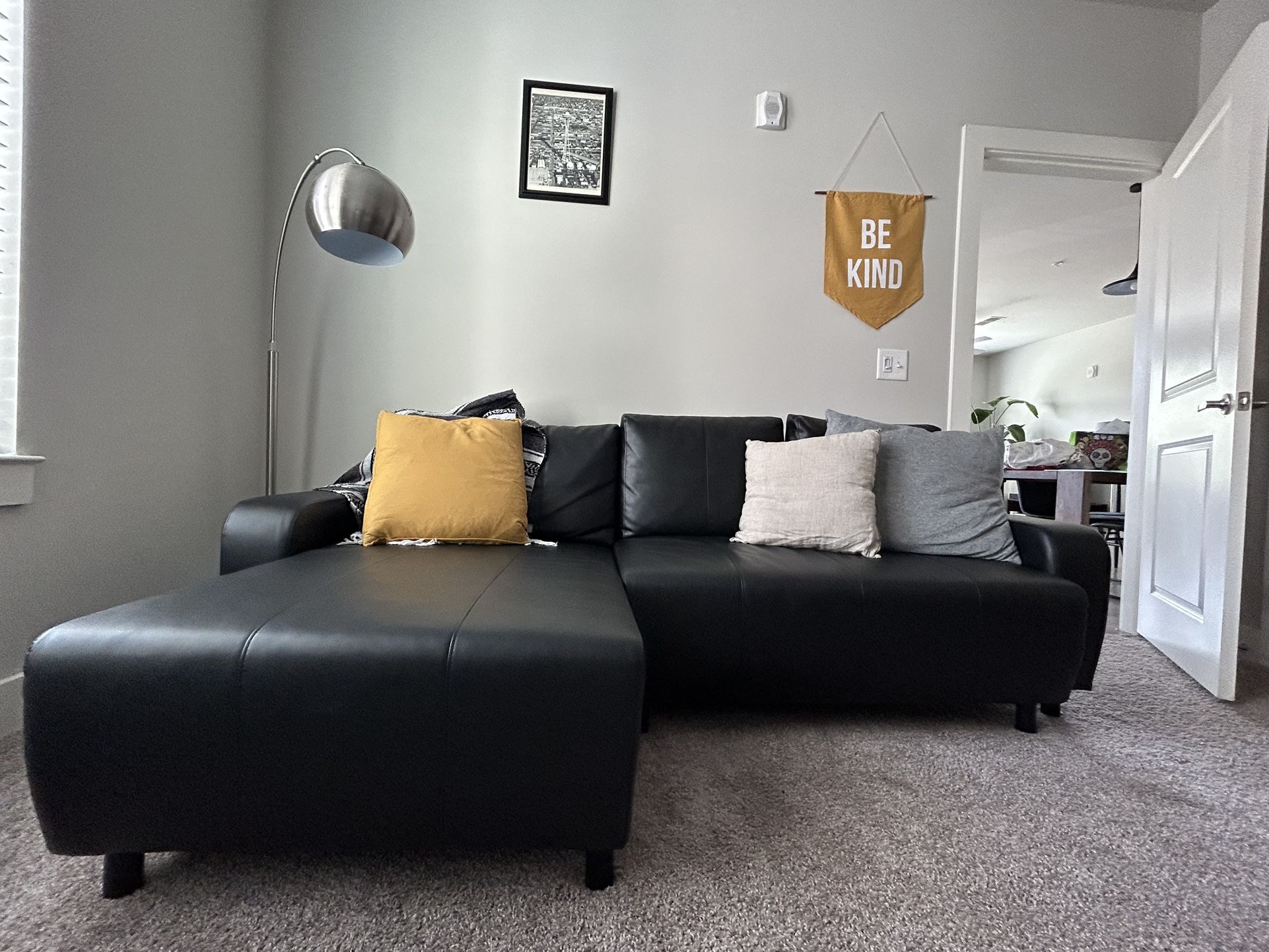 PENDING - IKEA Leather Couch- Djursbo