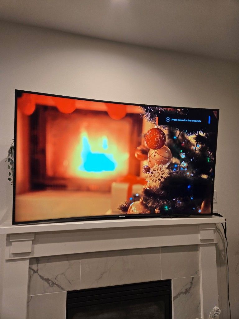65 Samsung Curved TV 