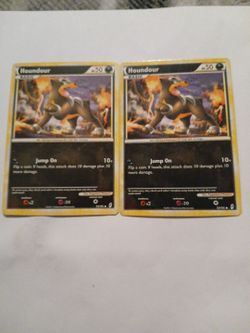 Pokemon Collectable Card Houndour