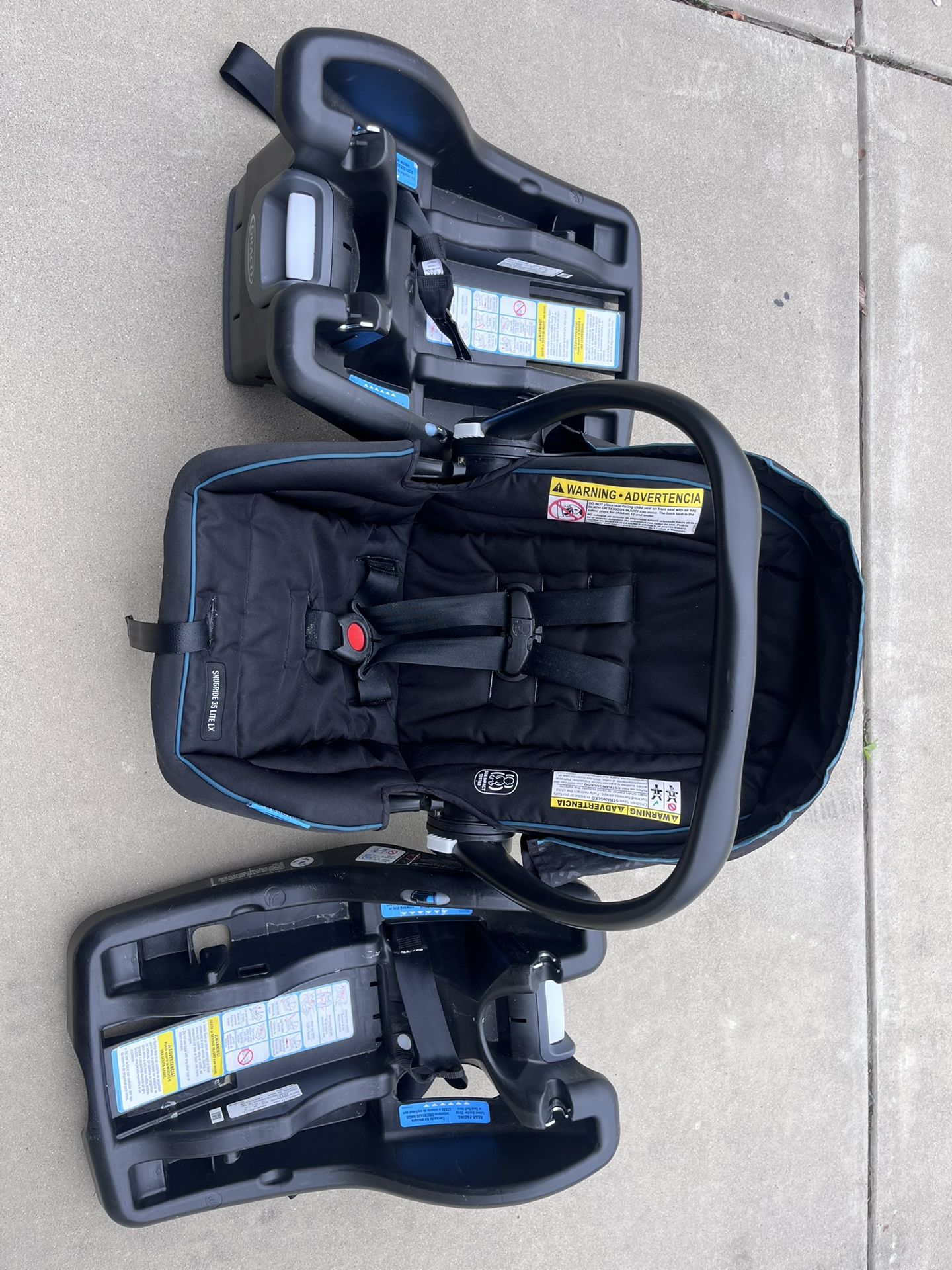 Graco Snugride Lite Xl Infant Car Seat