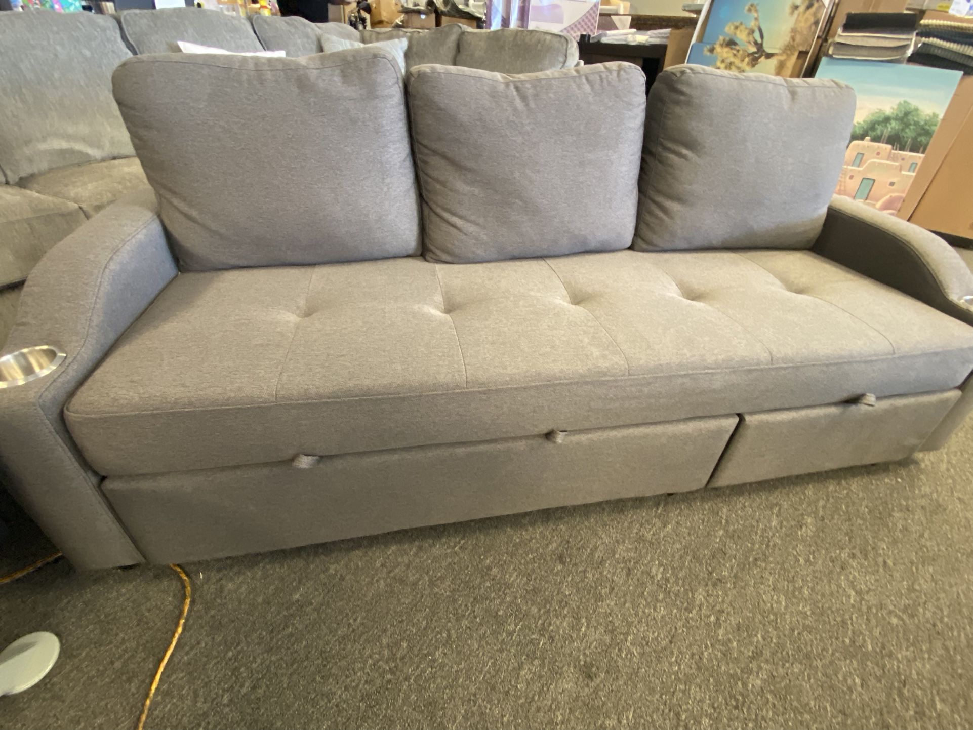 Brand New Contemporary Pull-out Sleeper Sofa