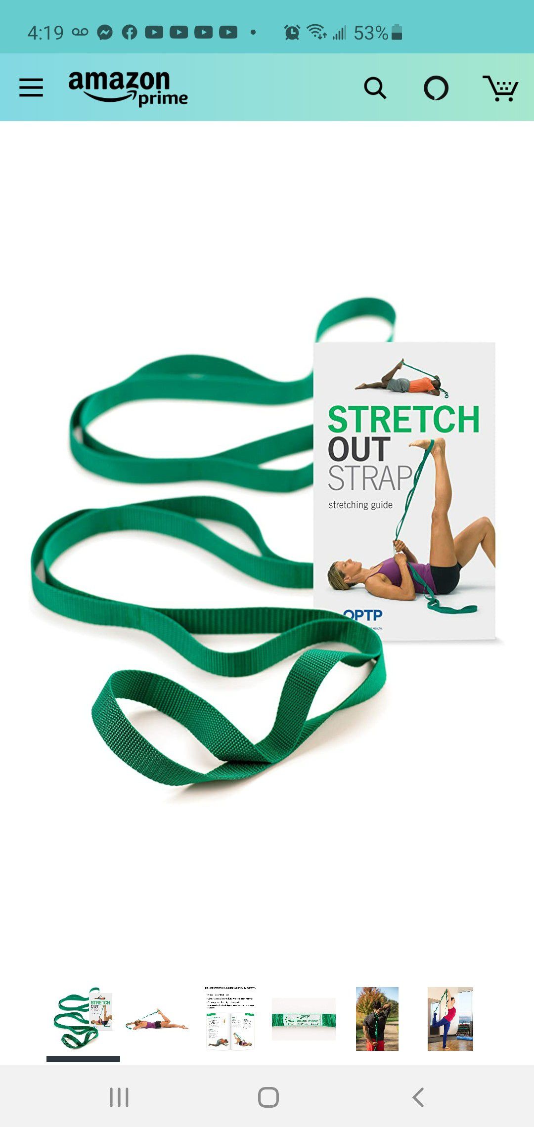Stretch out strap