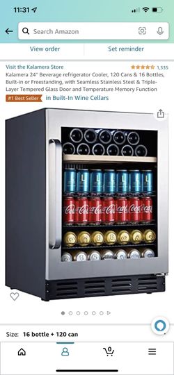 Kalamera Beverage Refrigerator