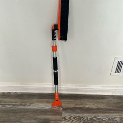 Ice Scrapper And Snow Brush For Car 2-in-1