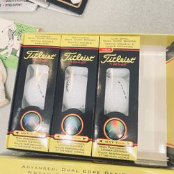 A Large Lot Of Various Golf Balls, See The Photos