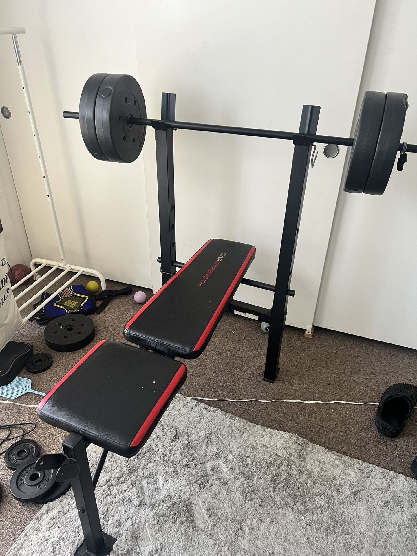 Bench Press With 80lb of Weight