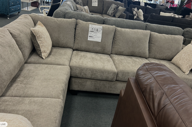 Brand new beige sectional $1299
