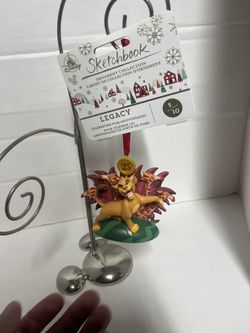 2019 Disney Parks Store Simba Legacy Sketchbook Ornament – The Lion King 25th