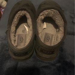 Women’s Black Tasman Ugg Slippers Size 6