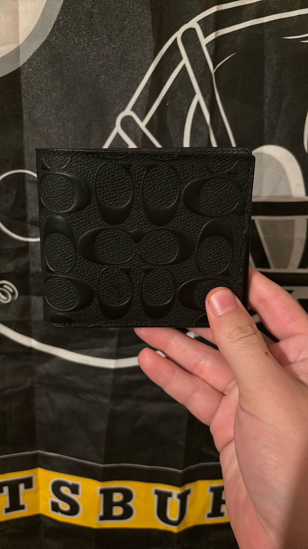 Black Coach Wallet