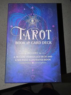 Tarot card deck and book