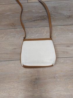 Fossil Woven Crossbody Bag