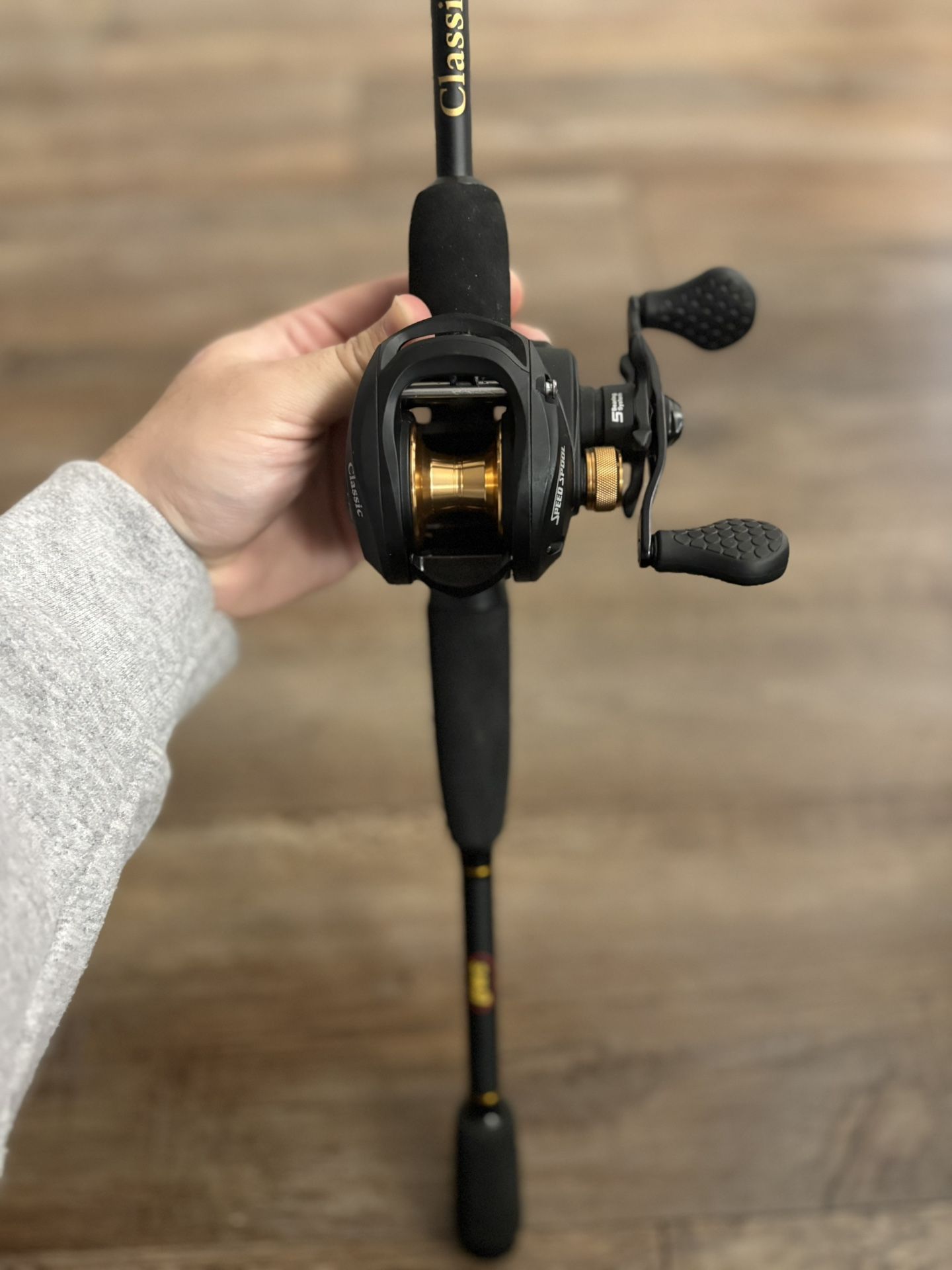 Lews Classic Speed Stick Casting Combo