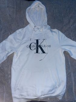 White Calvin Klein Hoodie