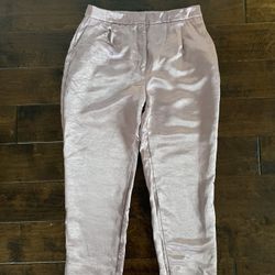 Pink Silk Pants 