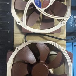 Noctua 140mm fans, 2 available, single or pair package