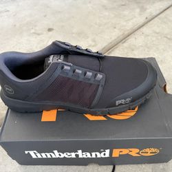 Timberland Pro Radius Work Shoes Men's Size 12 Black Work Boots Safety Toe Sneakers