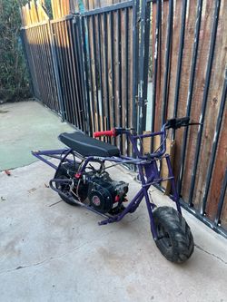 Purple Frp with wheeli bar