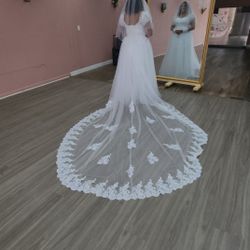 Wedding Long Tail - White