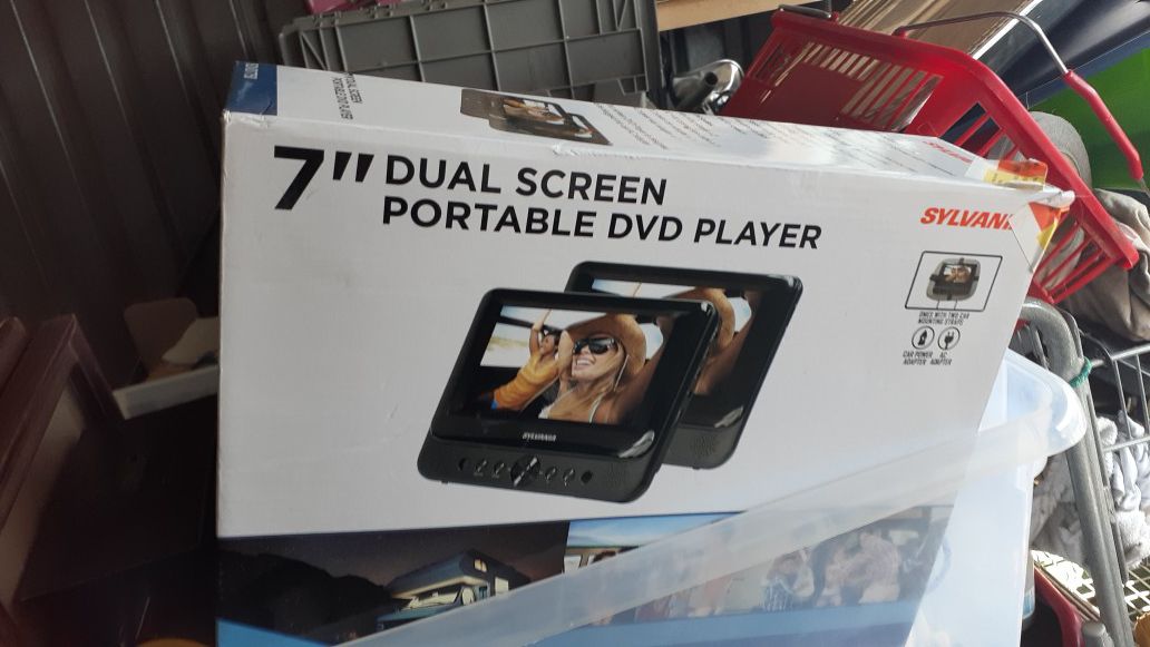 Sylvania 7" Dial Screen Portable DVD Player