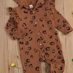 Cheetah Outfit For Baby girls
