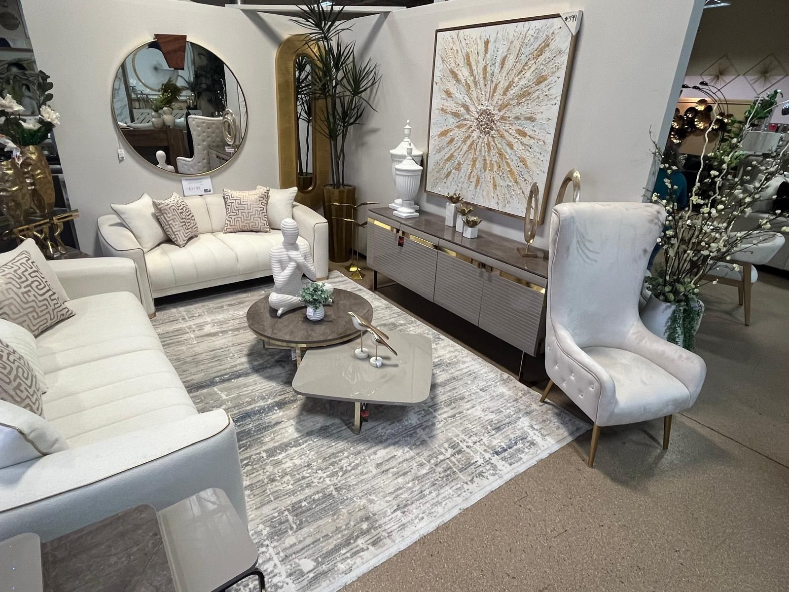 Stylish & Modern Design living room set*** Sofa and Love Seat