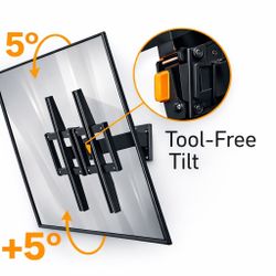 Perlegear Full Motion TV Wall Mount (PGLF18) – Open Box
