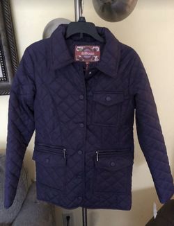 Girls size 14/16 brand new jacket in plum color