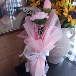 Mini Bouquet Crochet 
